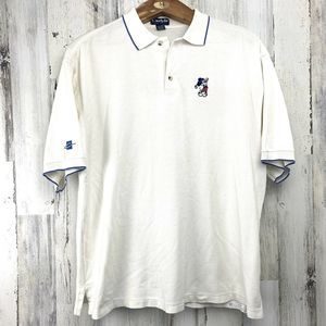Vintage Mickey Mouse Golf Short Sleeve Polo Shirt